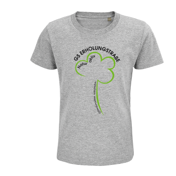 T-Shirt KIDS | "GS Erholungsstrasse 1-seitig" - graumeliert